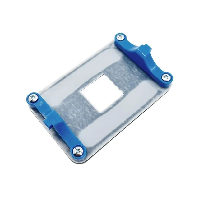 Alt view image 8 of 12 - AM5 Motherboard Heatsink Bracket for Gaming PCs Heavy Workloads AM5 CPU Heatsink Bracket Keep Desktop Running Smoothly(Blue)