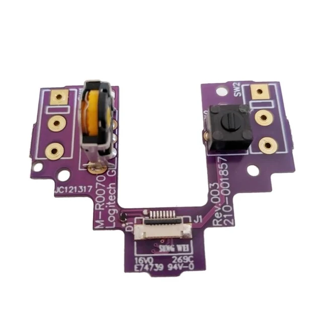 Alt view image 7 of 12 - for GPW Wireless Gaming Mouse Hot-swap Micro-motion Motherboard Purple Edition