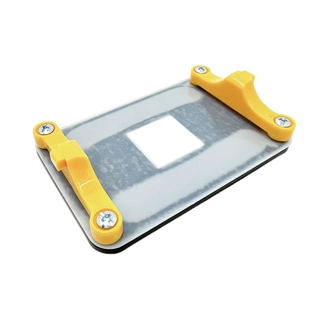 Alt view image 9 of 12 - AM5 Motherboard Heatsink Bracket for Gaming PCs Heavy Workloads AM5 CPU Heatsink Bracket Keep Desktop Running Smoothly(Blue)