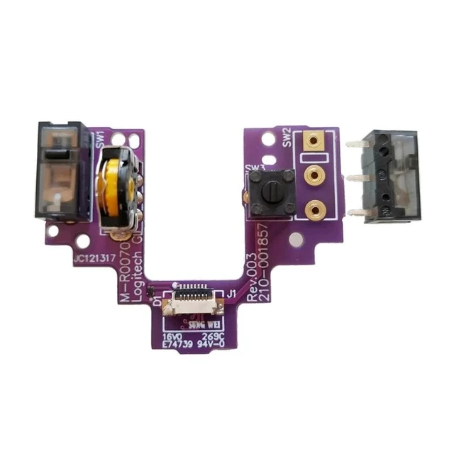 Alt view image 9 of 12 - for GPW Wireless Gaming Mouse Hot-swap Micro-motion Motherboard Purple Edition