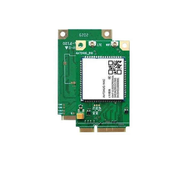 Alt view image 7 of 10 - MiniPCIE module 4G Cat.1 LTE full Netcom Luat secondary development Air724UGI(Air724UGI)