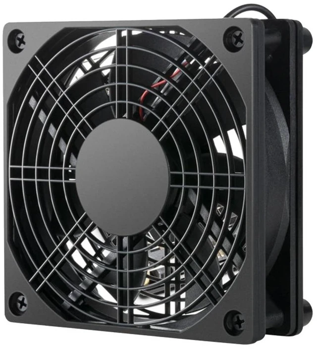 Alt view image 7 of 12 - Mini Cooling Fan for Android TV Box Computer Cooler Set Top Box Router TV Box Cooler USB Power Radiator