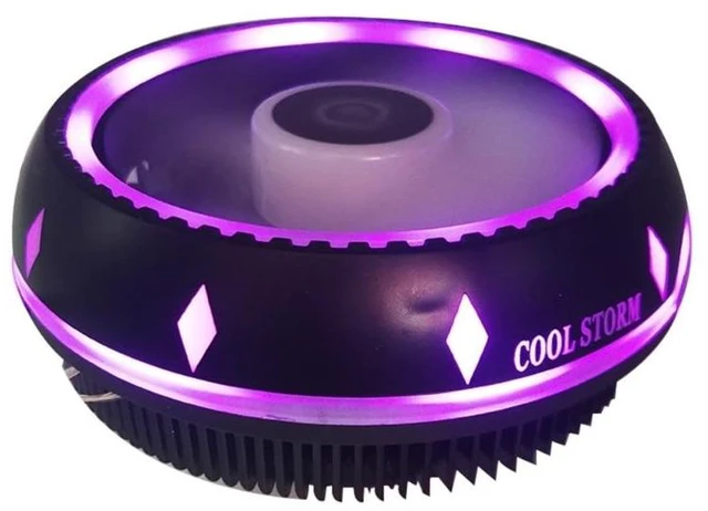Alt view image 7 of 12 - 12CM Quiet RGB Fan CPU Cooler for LGA1150,1151,1155,1156,1366,775 AM4,AM3+,AM3 AM2+,AM2,FM1,CPU Fan CPU Air Cooler