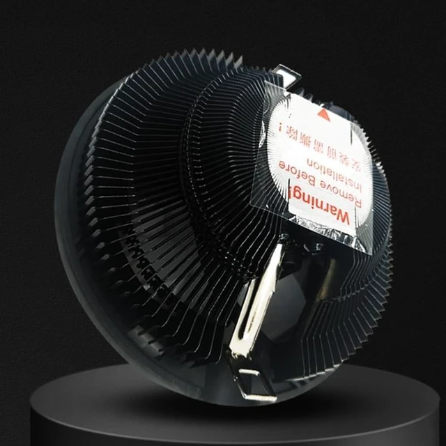 Alt view image 9 of 12 - 12CM Quiet RGB Fan CPU Cooler for LGA1150,1151,1155,1156,1366,775 AM4,AM3+,AM3 AM2+,AM2,FM1,CPU Fan CPU Air Cooler