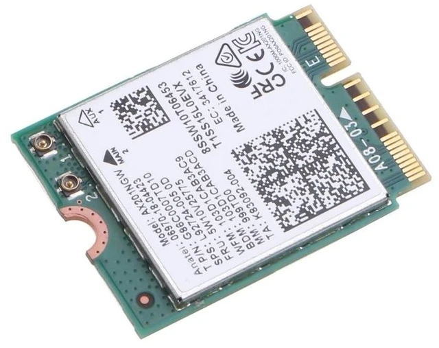 Alt view image 11 of 13 - WiFi Key E M.2 CNVio2 Desktop Adapter BT 5.0 Wireless 802.11ax 2.4G/5G/ Support MU-MIMO AX201NGW Gigabit Network Card Dropship