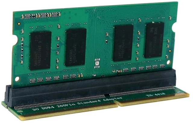Alt view image 10 of 10 - Add On Cards DDR4 SO DIMM Adapter Memory Riser Card SO DDR4 260Pin Memory Test Protection Adapter Connector for Laptop PC