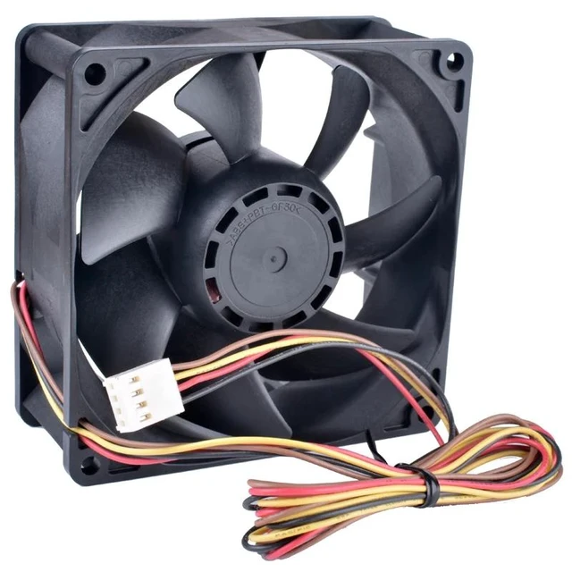 Alt view image 6 of 8 - 9G0912P1G10 9cm 9238 9038 90mm fan 12V 1.1A 4-wire 4pin PWM double ball bearing large air volume cooling fan