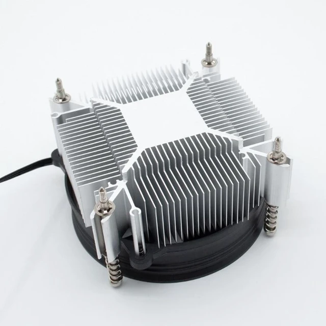 Alt view image 12 of 12 - CPU Cooler Fan 9cm CPU Heatsink 2000RPM Cooling Radiator for LGA 115X 1200 1700 1356 1150 1151 1155 1156 1200 1700