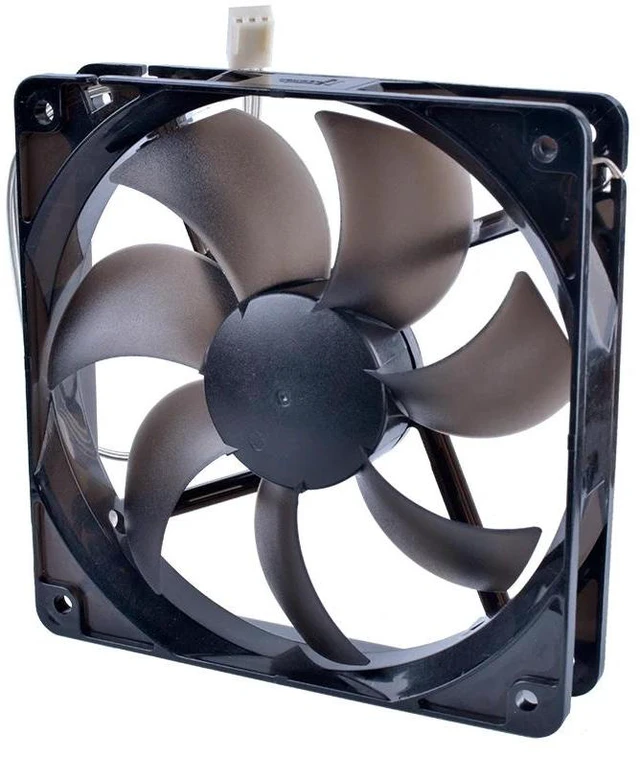 Alt view image 8 of 10 - 12025 12cm 120mm fan 120x120x25mm 12V 0.25A speed monitoring computer CPU cooler fan chassis fan blue light