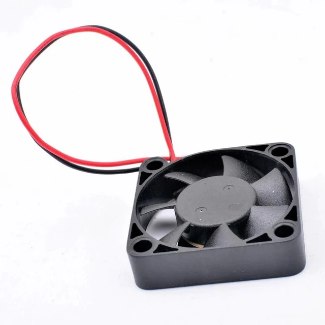 Alt view image 8 of 8 - RDM4010B1 4cm 40mm fan 40x40x10mm DC12V 0.07A Double ball bearing 2 wires Quiet small cooling fan