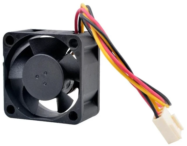 Alt view image 7 of 8 - MB40201VX-0000-G99 4cm 40mm fan 40x40x20mm DC12V 1.38W 3pin Cooling fan for 1U power supply