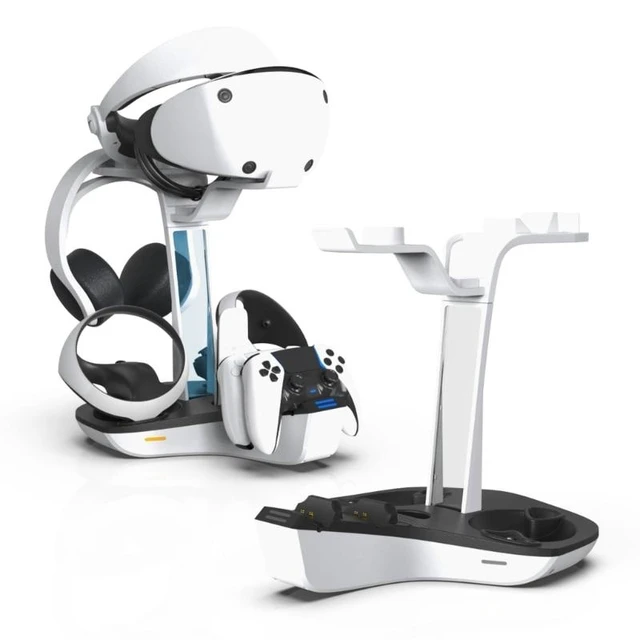 Alt view image 8 of 12 - Charging Station Connection for PS VR2/PS5 Sense Controller Charging Storage Holders Charging Accessories