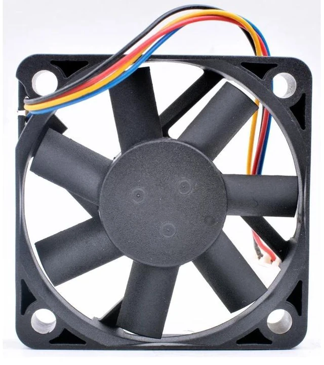 Alt view image 8 of 8 - PSAD15010BH 5cm 50mm fan DC12V 0.14A double ball bearing 4 lines pwm computer motherboard CPU cooling fan