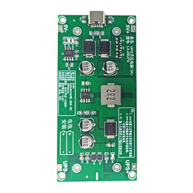 Alt view image 2 of 2 - 18650 Lithium Battery Charger Module 9V DC Boost Converter Board 15W 27W 36W 3A Fast Charge Micro UPS Power Supply(MICRO 9V Battery Cas)
