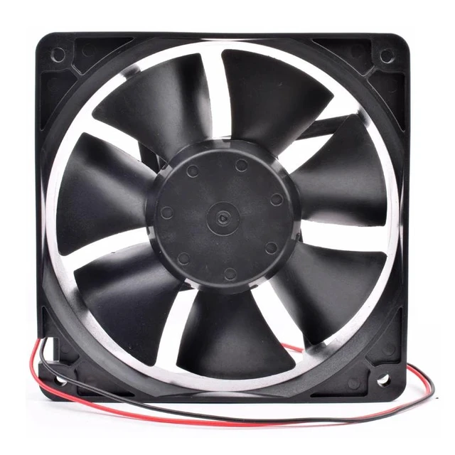 Alt view image 6 of 8 - 4715KL-05W-B40 12038 12cm 120mm 120x120x38mm DC24V 0.46A ABB inverter server cooling fan