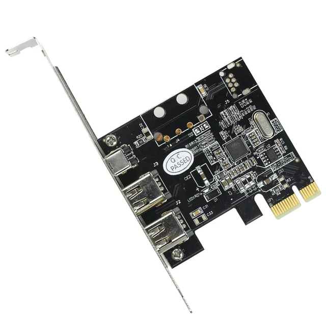 Alt view image 9 of 12 - XT-XINTE Expansion Card PCIe 3 Ports 1394A Firewire PCI Express to IEEE 1394 Adapter Controller 2 x 6 Pin And 1 x 4 Pin