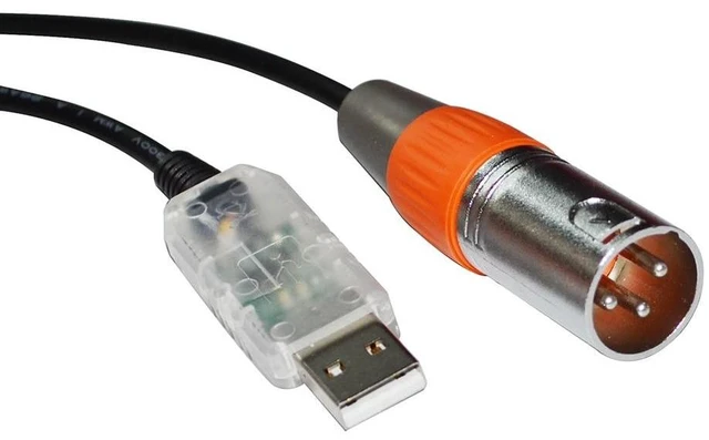Alt view image 4 of 4 - FT232RL USB TO XLR 3PIN MALE ADAPTER CONVERTER RS485 SERIAL CABLE FOR MARANI AUDIO PROCESSING DEVICE DPA-A DPA240P DPA260P (Color A)
Cable length:1M