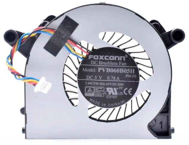 Alt view image 5 of 8 - PVB060B05H-P06-EE 5V 0.78A 65VXF-X00 notebook cooling fan
