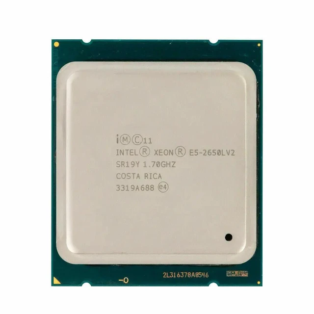 Alt view image 2 of 2 - Xeon E5-2650L V2 CPU 1.7GHz 25M 10-Core 7.2GT/s LGA2011 Processor