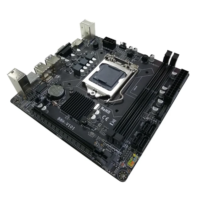 Alt view image 8 of 12 - B85 Desktop Computer Motherboard LGA1150 DDR3X2 16GB 240PIN ECC RAM Slot VGA+HD PCIE X16 Supporting I7/I5/I3/E3 CPU