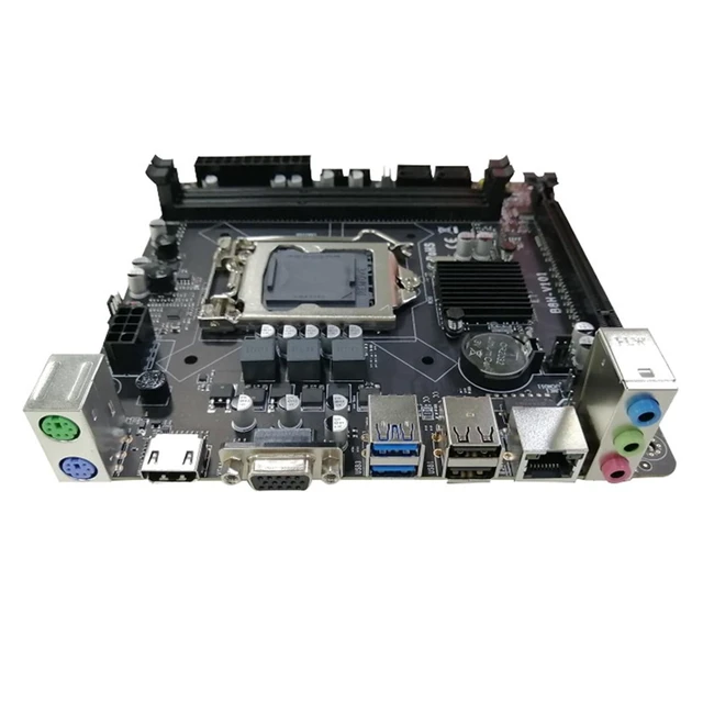 Alt view image 9 of 12 - B85 Desktop Computer Motherboard LGA1150 DDR3X2 16GB 240PIN ECC RAM Slot VGA+HD PCIE X16 Supporting I7/I5/I3/E3 CPU