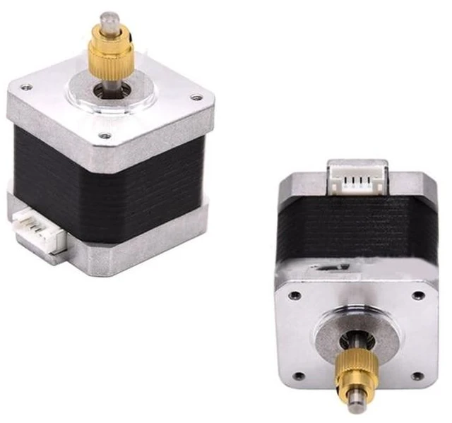 Alt view image 11 of 12 - 3D Printer Stepper Motor 42-40 with 40 Teeth Brass Extrusion Gear For Ender-3/Ender-3 Pro/Ender-5/CR10 3D Printer Part
