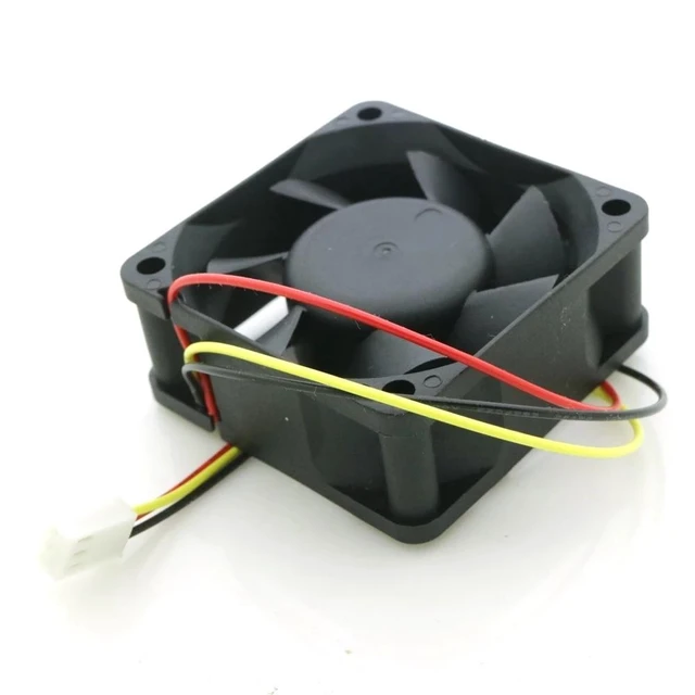 Alt view image 3 of 4 - 6025 F126025BU 12V 0.26A 3Wire 3Pin PWM CPU Fan Computer CPU Cooler Cooling Fan
