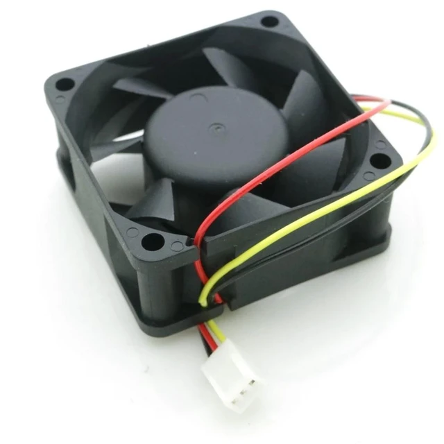 Alt view image 4 of 4 - 6025 F126025BU 12V 0.26A 3Wire 3Pin PWM CPU Fan Computer CPU Cooler Cooling Fan