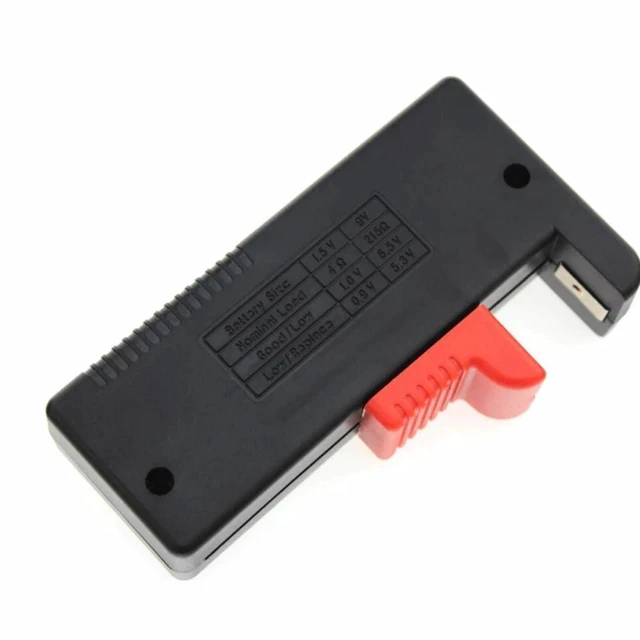 Alt view image 9 of 12 - Digital Lithium Battery Capacity Tester Checkered Load Household Analyzer Display Check AAA AA Button Cell Universal Test BT-168
