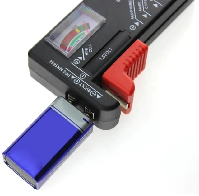 Alt view image 12 of 12 - Digital Lithium Battery Capacity Tester Checkered Load Household Analyzer Display Check AAA AA Button Cell Universal Test BT-168