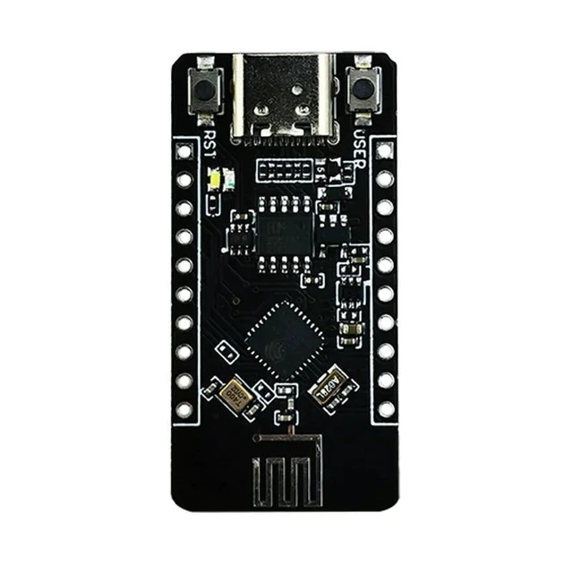 Alt view image 5 of 8 - ESP32-C3 is a development board based on the ESP32-C3FN4 chip