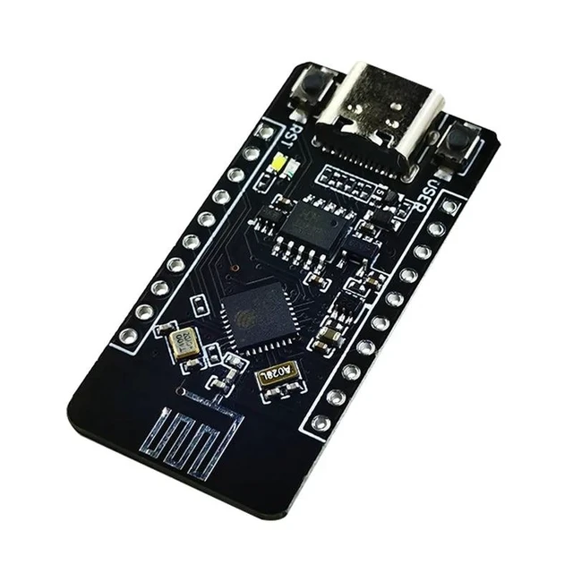 Alt view image 8 of 8 - ESP32-C3 is a development board based on the ESP32-C3FN4 chip