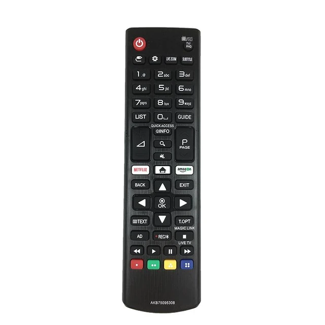 Alt view image 4 of 6 - Universal Remote Control AKB75095308 for LG TV 43UJ6309 49UJ6309 60UJ6309 65UJ6309 Smart Remote