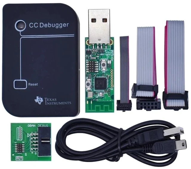 Alt view image 9 of 12 - CC2531 Zigbee emulator, CC debugger, USB programmer, CC2540, CC2531, with antenna, bluetooth, connector, download cable