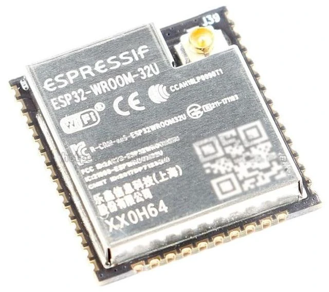 Alt view image 10 of 10 - ESP32-WROOM-32U, Universal Wi-Fi + Bluetooth + Bluetooth LE MCU Module(ESP32-WROOM-32U-N4)