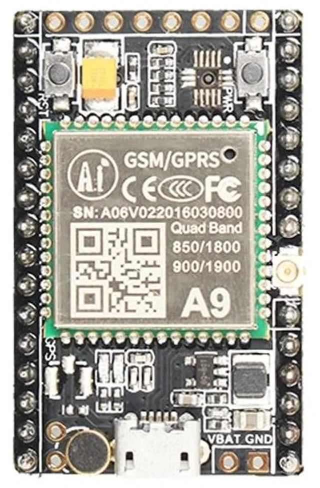 Alt view image 6 of 6 - A9 module development board, GSM/GPRS SMS module, voice/wireless data transmission