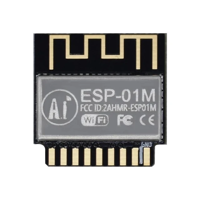 Alt view image 8 of 12 - Wireless module ESP8285, wireless transmission control module WIFI, development board, ESP-01F, ESP-01M, ESP-01E, M3