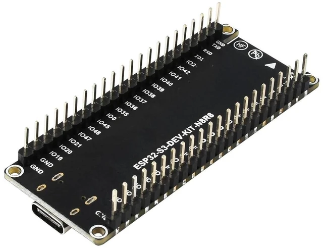 Alt view image 10 of 12 - ESP32-S3 microcontroller, 2.4GHz Wi Fi development board, 240MHz dual core processor ESP32-S3-WROOM-1-N8R8 module(S3-DEV-KIT-N8R8)