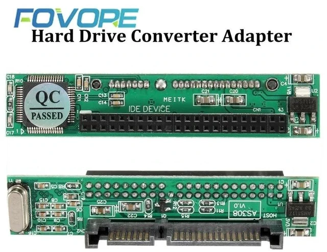 Alt view image 9 of 12 - est 2.5" IDE Female to SATA Male Hard Disk Adapter 2.5'' Laptop 44pins Male IDE to 22pins SATA Hard Drive Adapter Converter