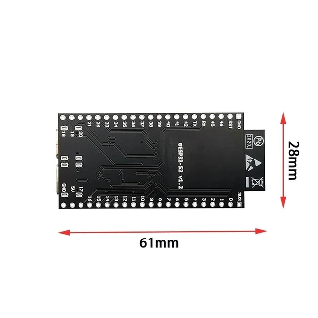 Alt view image 7 of 7 - ESP32-S2 development board ESP32-S2-WROVER-I Minimum system board ESP32-S2-WROOM-I Core board(ESP32-S2-WROVER-I)