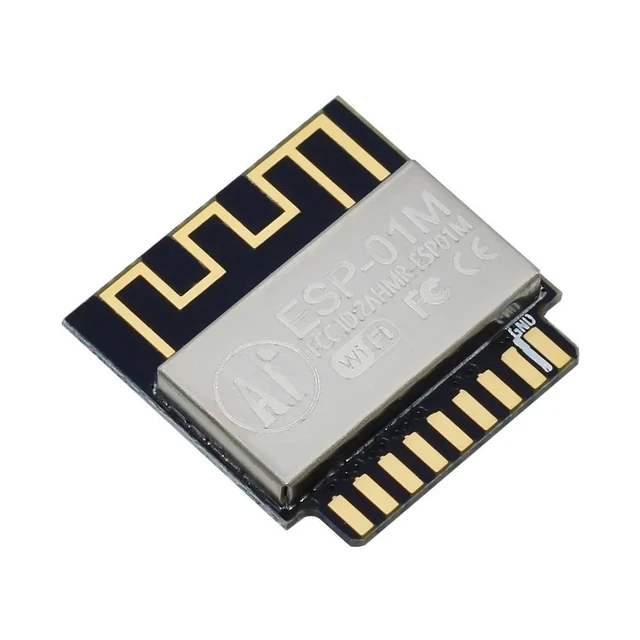 Alt view image 9 of 12 - Wireless module ESP8285, wireless transmission control module WIFI, development board, ESP-01F, ESP-01M, ESP-01E, M3