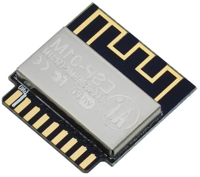 Alt view image 10 of 12 - Wireless module ESP8285, wireless transmission control module WIFI, development board, ESP-01F, ESP-01M, ESP-01E, M3