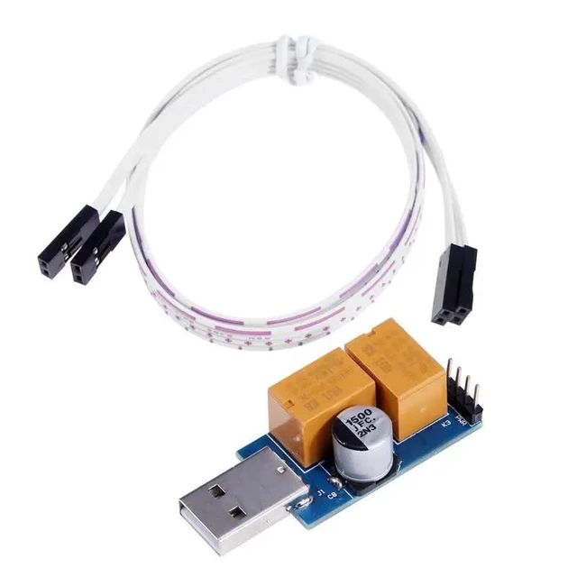 Alt view image 7 of 12 - USB WatchDog Card Double Relay 24H Blue Screen Unattended Automatic Restart For 24H PC Server Computer Gaming Mining Miner