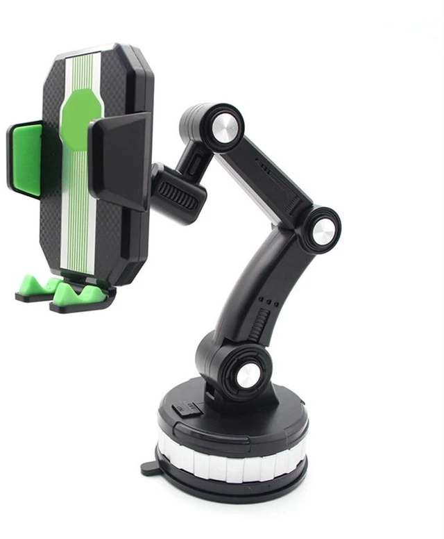 Alt view image 7 of 12 - Strong Suction Cup Car Phone Holder Center Console Smartphone Sucker Mount Universal Bracket Windscreen Adjustable Support