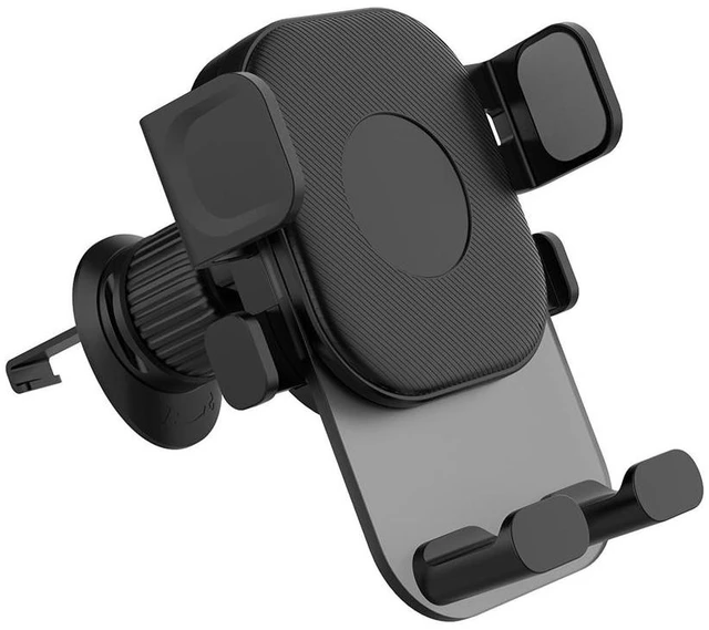 Alt view image 7 of 12 - Phone Holder Support Hook Type Smartphone Stand GPS Support Air Vent Mount 360 Degree Rotation Holder for All phones
