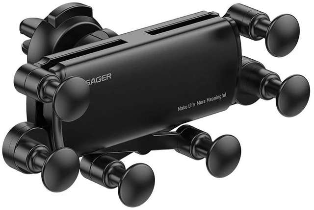 Alt view image 2 of 2 - Car Phone Holder Auto Air Vent Mount Holder Cell Phone GPS Support Stand For All phones