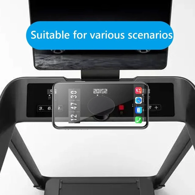 Alt view image 9 of 12 - Gym Exercise Magnetic Phone Holder Universal GPS Mobile Phone Mount Cellphone Support Bracket for Phone Mobile Accessories