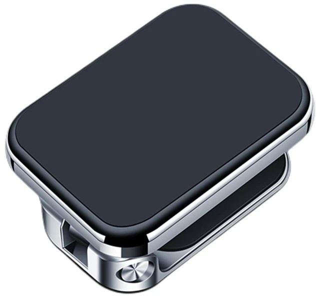 Alt view image 11 of 12 - Magnetic Car Phone Holder Double Fold 360 Rotatable GPS Mobile Phone Mount Car Cell Phone Support