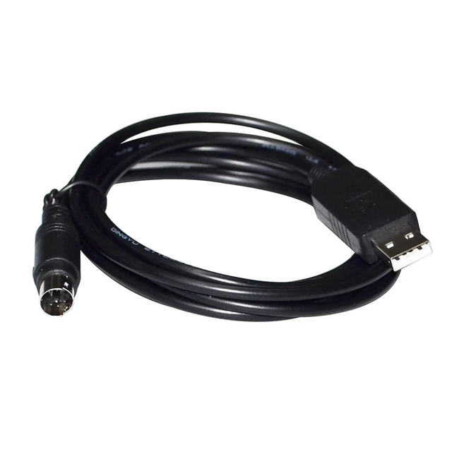 Alt view image 4 of 4 - FT232RL USB TO MINI DIN 4 PIN MD4 ADAPTER RS232 SERIAL COMMUNICATION CABLE FOR TAKAHASHI TEMMA CONNECTION TO PC (USB-MINI DIN)
Cable length:5M
