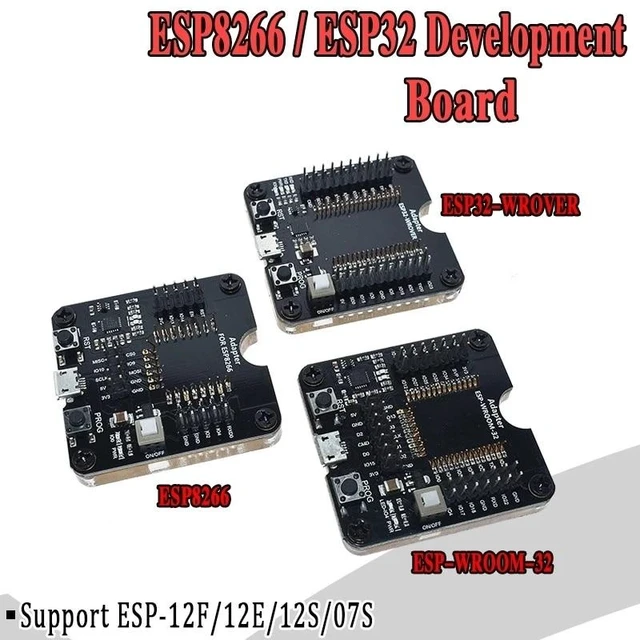 Alt view image 8 of 12 - ESP8266 ESP32 ESP-WROOM-32 ESP32-WROVER Development Board Test Burning Fixture Tool Downloader for ESP-12F ESP-07S ESP-12S(ESP32-WROVER)